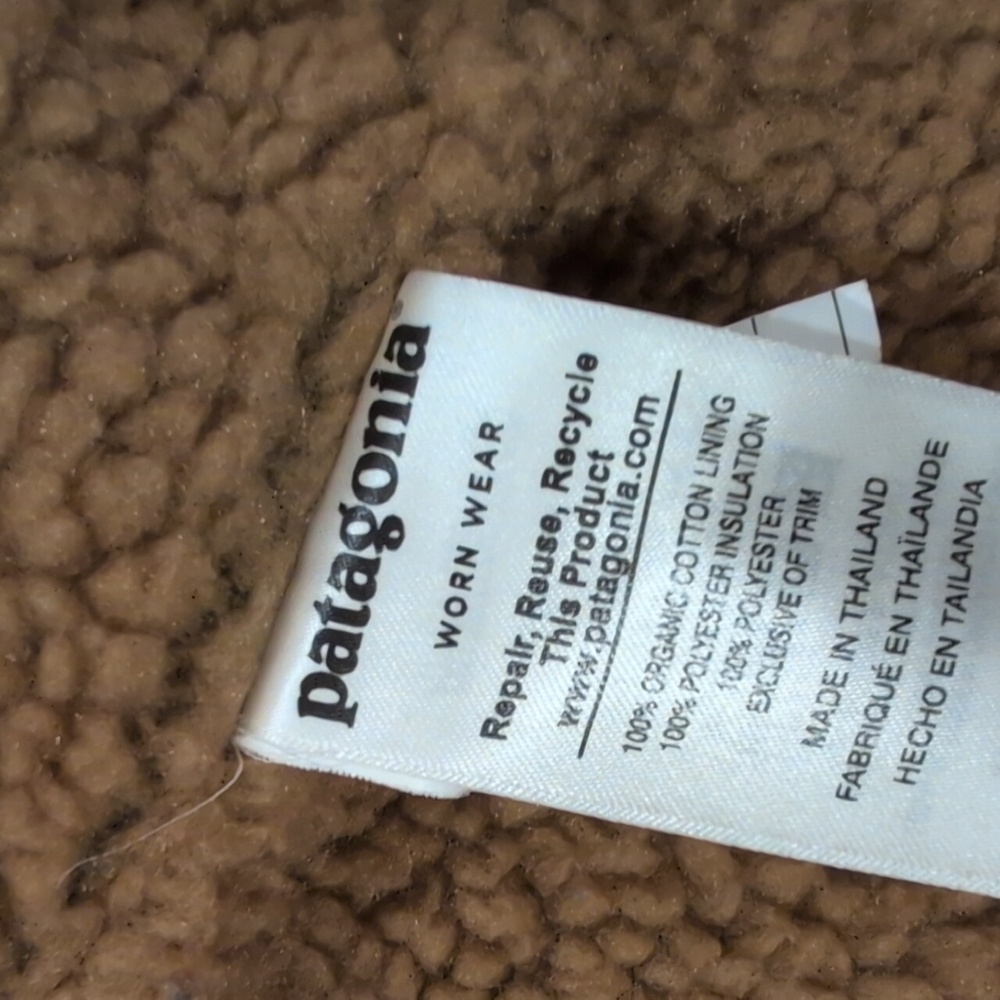 Patagonia Prairie Dawn Insulated Parka Sherpa Lined - Picture 8 of 10